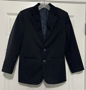 ARROW Size 12 Navy Blue Suit Jacket Coat Blazer Holiday Formal Boys - Picture 1 of 4