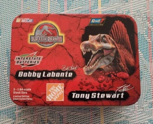 Revell 1:64 Scale Stock Car Nascar Bobby Labonte & Tony Stewart Jurassic Park - Picture 1 of 12