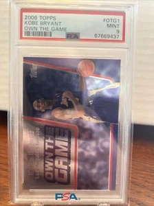 2006 Topps Own The Game #OTG1 Kobe Bryant PSA 9 Mint HOF Lakers MVP - Picture 1 of 3