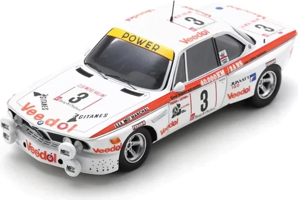 BMW 3.0 CSi No.3 24H Spa 1975 in 1:43 scale by Spark - Image 1 of 1