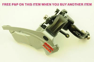 SHIMANO ALTUS FD-M371 9 SPEED BIKE FRONT GEAR MECH DERAILLEUR DUAL PULL 34.9mm - Image 1 of 4