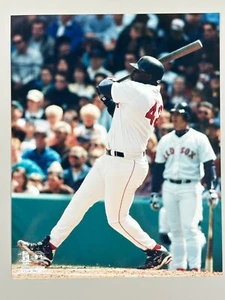 Mo Vaughn Unsigned 8x10 Licensed Photo File Boston Red Sox Angels Mets - Picture 1 of 1