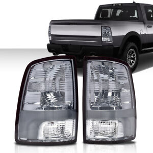 Tail Lights Brake Lamps Smoke Fit For 09-18 Dodge Ram 1500 2500 3500 Pickup