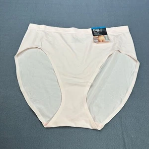 Bali Women's Size 2X 9 Panty Hi Cut Comfort Revolution Easylite Light Pink New - Picture 1 of 8