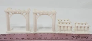 Lot Of  Lego White Fence & Gazebo Pieces - Picture 1 of 6