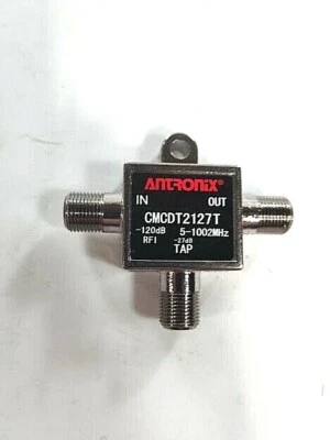 Antronix CMCDT2100 Series Directional Tap, T-Type, 27dB; Part #CMCDT2127T - Image 1 of 4