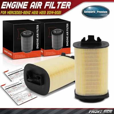 2x Filtro de aire motor para Mercedes-Benz W212 W213 E200 2014-2021 GLC250 INFINITI Foto 1 de 4