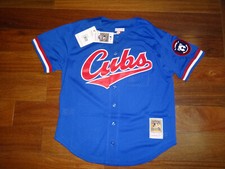 Ryne Sandberg 1996 Mitchell & Ness Men's Cubs MLB Button Front BP Jersey $130