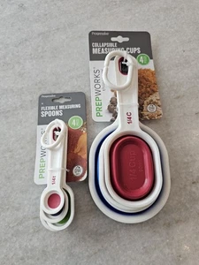 Progressive Prepworks Collapsible Measuring Cups & Flexible Measuring Spoons 8pc - Picture 1 of 7