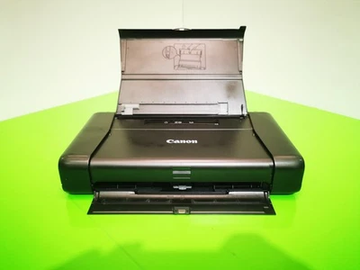 CANON PIXMA IP110 MOBILE USB WIRELESS A4 COLOR COMPACT INKJET PRINTER 9596B008AA - Image 1 of 4