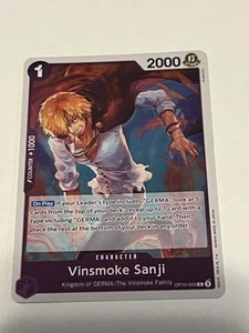 Vinsmoke Sanji R OP10-063 Royal Blood One Piece Card Game NM - Bild 1 von 3