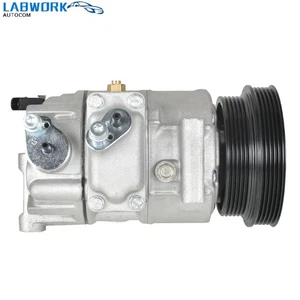 AC Compressor w/Clutch For Volkswagen Jetta Rabbit Beetle Audi 2.5L CO 4574JC - Picture 1 of 11