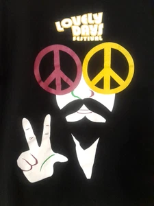 Camiseta 2010 Lovely Days Festival Austria Toto Uriah Heat Krieger enlatado M - Imagen 1 de 10