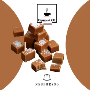 50 CAPSULE CIALDE CAPSULE&CO AL GUSTO DI CARAMEL SALATO COMPATIBILE NESPRESSO® - Imagen 1 de 1