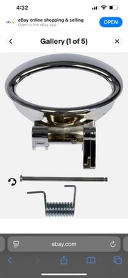 Maçaneta interna Dorman 88529 serve 06-11 Chevrolet HHR - Imagem 1 de 4