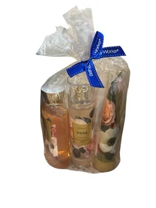 Brand New Bath & Body Works Rose Collection Mist, Lotion & Shower Gel Gift Set - Picture 1 of 4