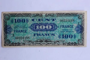Billet 100 Francs verso France type 1945 France Série X (31362) - Picture 1 of 2