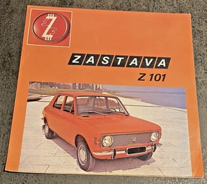 Brochure Publicitaire ZASTAVA Z101  - Non Daté - Bel Etat - Picture 1 of 4
