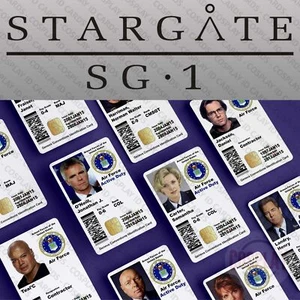 STARGATE Novelty Military ID Badge | Col O'Neill | Maj. Carter | Dr. Jackson - Picture 1 of 15