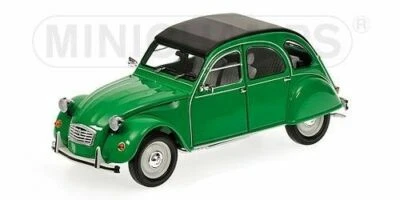 New Old Stock 1976 Citroen 2CV, 1:18 Scale Diecast Model, Green,Minichamps - Image 1 of 4