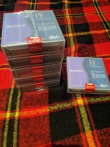 5 + 1 Bonus Sony DL4TK88 1/2" Data Cartridge DLTtape IV Factory Sealed NEW - Picture 1 of 4
