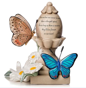 Lena Liu "Whispers of Love From Above" Figurine Butterfly "Forever In My Heart" - Picture 1 of 1