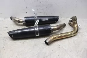 2007-2012 Triumph Street Triple 675 Exhaust System Mid Pipe Muffler CRM - Picture 1 of 22