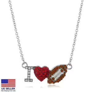 Unisex Jewelry Necklace Football Baseball Soccer Pendant Sports Men Women 1129 - Picture 1 of 11