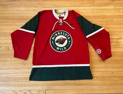 Minnesota Wild Vintage KOHO Hockey Jersey Mens M Alternate Red EUC NHL  - Image 1 of 4