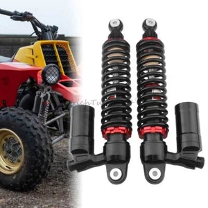 370mm Air Shocks Absorbers Suspension Set Fit For Yamaha Banshee 350 YFZ350 ATV - Picture 1 of 21