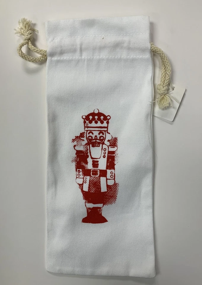 Bolsa de vino cascanueces rojo Foto 1 de 1