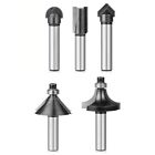 5pcs 8mm Shank Woodworking Router Bits Set Milling Cutter For Trimming Engraving