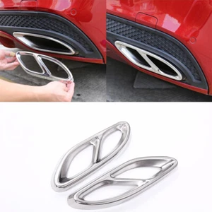 Rear  Pipe Cover Trim for Mercedes Benz GLC C E Class W205 C207 - Bild 1 von 12