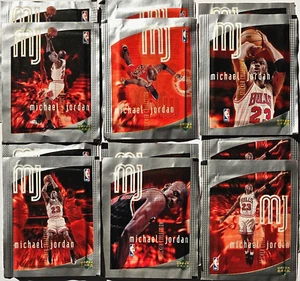 12 Sealed New Packs Upper Deck 1998-99 Michael Jordan MJ Sticker Collection UD - Picture 1 of 1