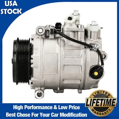 A/C AC Compressor For Mercedes-Benz ML350 R350 CLS550 GL550 5.5L CO 10807JC - Image 1 of 4