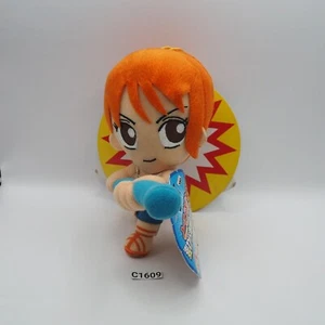 One Piece C1609 Nami Banpresto 2003 Plush 7" TAG Stuffed Toy Doll Japan - Picture 1 of 10