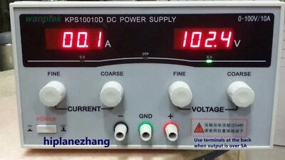 Adjustable Variable DC Power Supply Output 0-100V 0-10A AC110-220V KPS10010D - Image 1 of 2