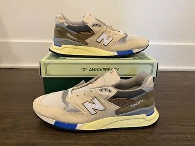 Größe 12 - New Balance Concepts x 998 Made in USA 2023 C-Note - 10th Anniversary - Bild 1 von 4