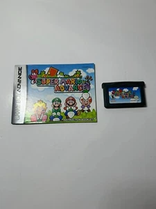 Super Mario Advance (Nintendo Game Boy Advance, 2001) - CART + MANUAL - Picture 1 of 1