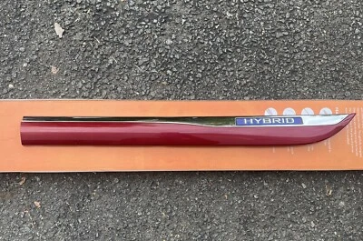 10-12 LEXUS HS250H Puerta Trasera Izquierda Borde Inferior Lado del Conductor HS 250h Matador Rojo 3R1 Foto 1 de 4