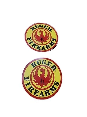  2Ruger Firearms Stickers Vintage - Image 1 of 3