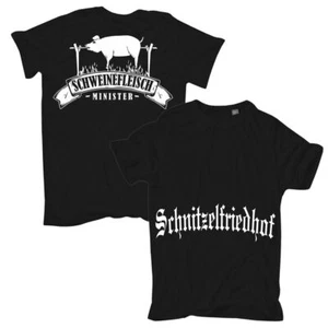 Übergrößen 3XL - 8XL Männer T-Shirt Schnitzelfriedhof übergrössen fleischer - Bild 1 von 7