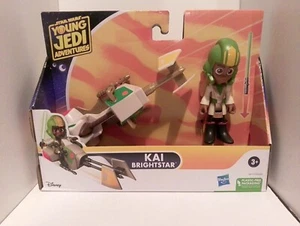 Kai Brightstar Speeder Bike Vehicle Star Wars Young Jedi Adventures Toy Figure - Picture 1 of 2