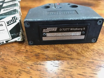 Vintage KISSLING No. 65. f16. 101 D 903 - 1 Stuck (Old School) Limit Switch - Image 1 of 4