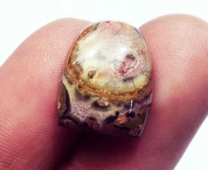 Pietra Preziosa Sciolta 100% Naturale Diaspro Leopardo Certificato 4,65 Ct Con Omaggio - Foto 1 di 6