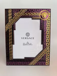VERSACE Purple PICTURE FRAMES 5 x 7" VHF1 New Box Rosenthal 13x18cm - Picture 1 of 7