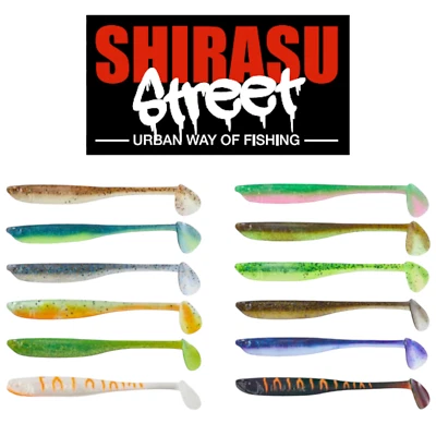 3x Balzer Shirasu Z Shad auftreibend 6,5 cm 9,5 cm 12,5 cm Zandergummifisch - Bild 1 von 2