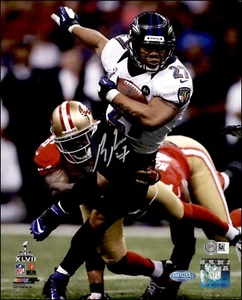 Ray Rice Autographed 8x10 Photo Ravens Steiner Sticker Only - Picture 1 of 1