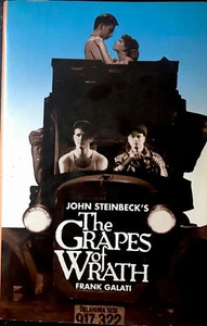Frank Galati JOHN STEINBECK'S THE GRAPES OF WRATH Fireside BCE HCDJ - Imagen 1 de 1
