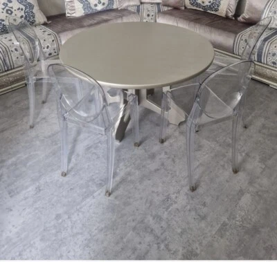 4 beautiful transparent designer chairs by Kartell Victoria Ghost - Bild 1 von 3